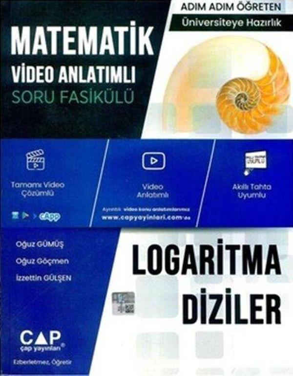 Üniversite Hazırlık Matematik Konu Anlatımlı Logaritma Diziler Soru Fasikülü - Çap Yayınları - Image 1