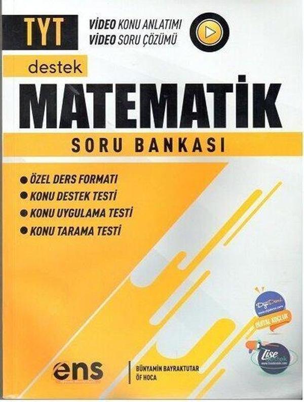 TYT Matematik Destek Soru Bankası - Ens Yayıncılık - Image 1