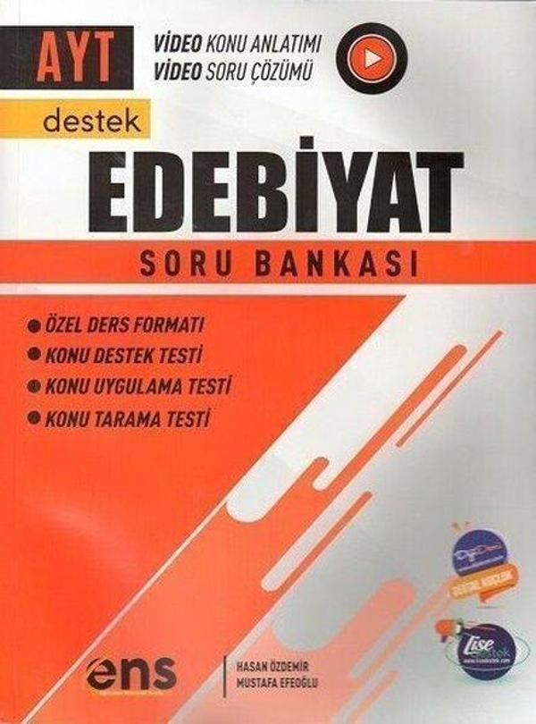 AYT Edebiyat Destek Soru Bankası - Ens Yayıncılık - Image 1