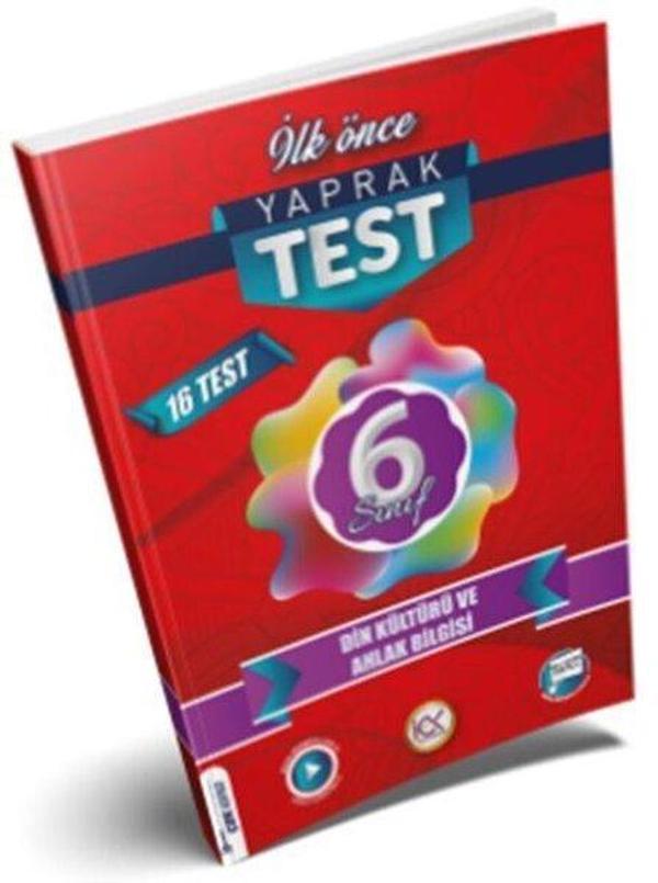 6. Sınıf  Din Kültürü ve Ahlak Bilgisi Yaprak Test - İlk Önce Yayınları - Image 1