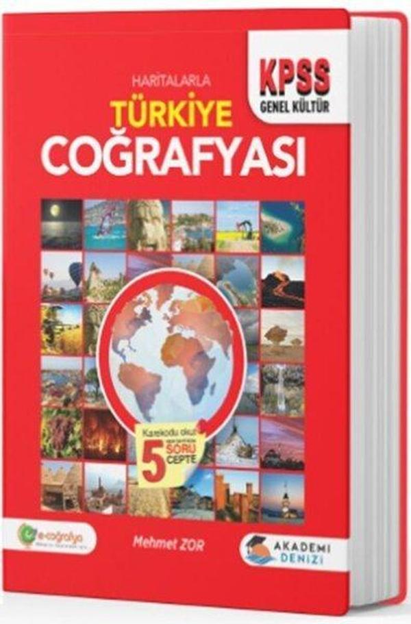 KPSS Haritalarla Türkiye Coğrafyası - Akademi Denizi - Image 1