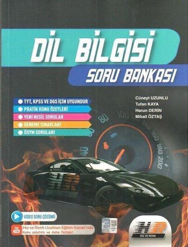 TYT - AYT Dil Bilgisi Soru Bankası - Hız ve Renk Yayınları - Image 1