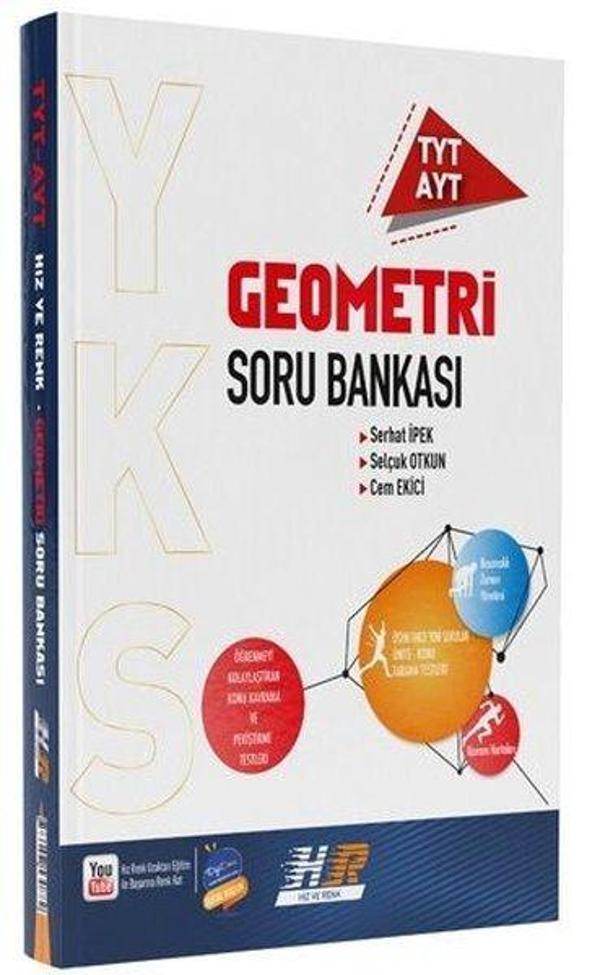 TYT - AYT Geometri Soru Bankası - Hız ve Renk Yayınları - Image 1