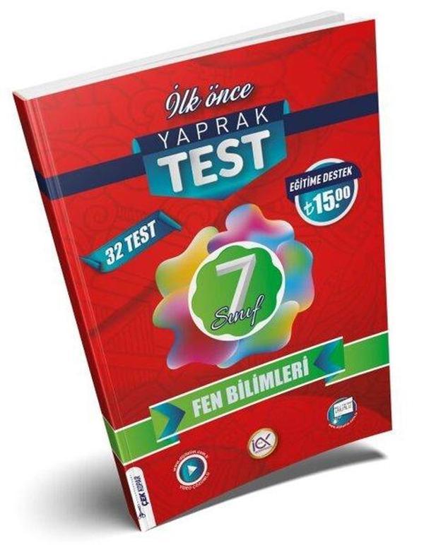 7. Sınıf Fen Bilimleri Yaprak Test - İlk Önce Yayınları - Image 1