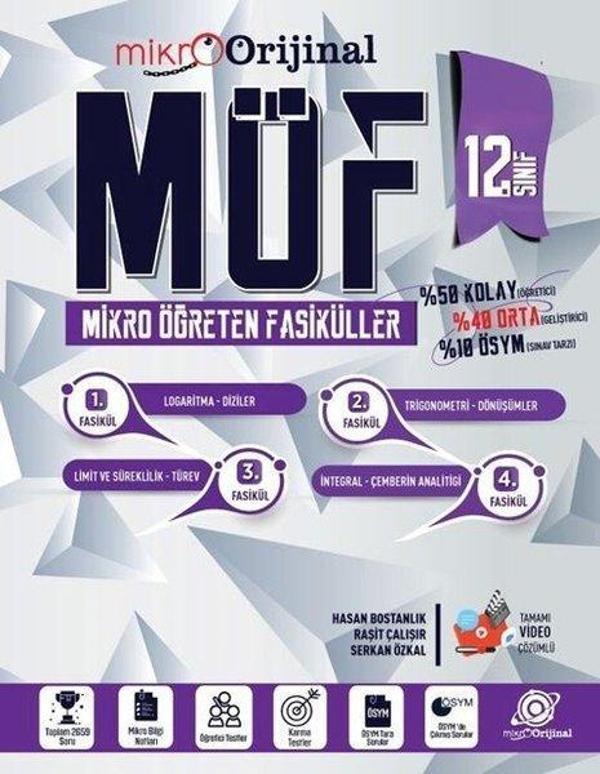 12. Sınıf Matematik MÖF Mikro Öğreten Fasiküller - Orijinal Yayınları - Image 1