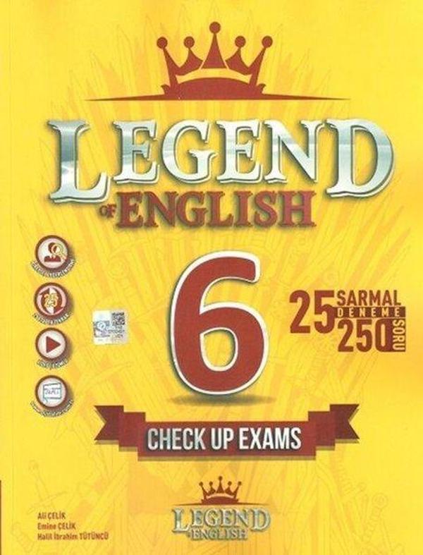 6. Sınıf Check Up Exams Branş Deneme - Legend English - Image 1