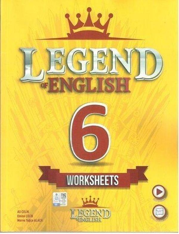 6. Sınıf Worksheets - Legend English - Image 1