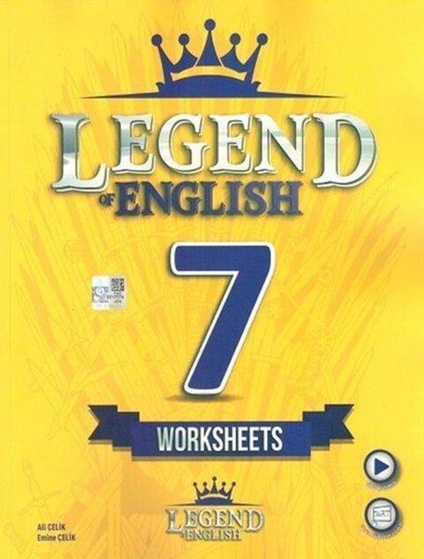 7. Sınıf Worksheets - Legend English - Image 1
