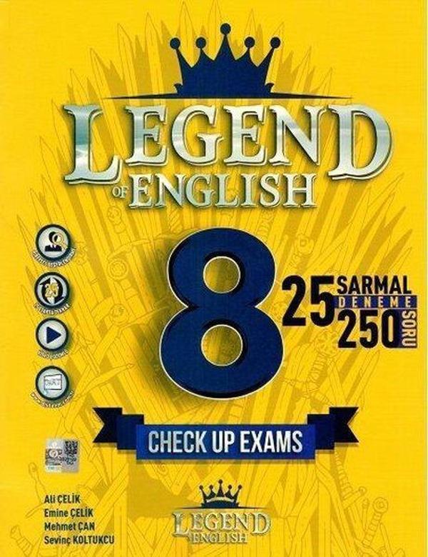 8. Sınıf Check Up Exams Branş Deneme - Legend English - Image 1
