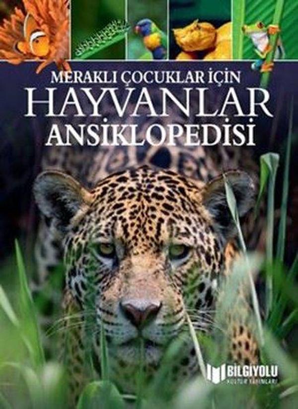 Hayvanlar Ansiklopedisi-Meraklı Çocuklar İçin - Bilgiyolu Kültür Yayınları - Image 1