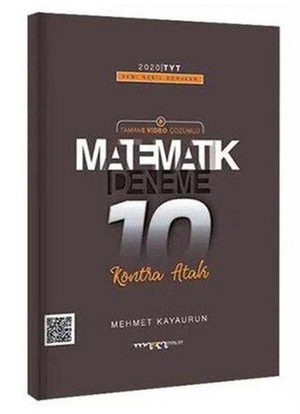 TYT Matematik Yeni Nesil Kontra Atak Tamamı Video Çözümlü 10 Deneme - Marka Yayınları - Image 1