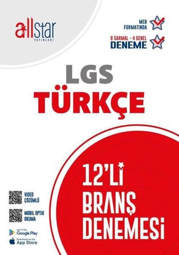 AYT Türkçe Paket Deneme 12'li - AllStar Yayınları - Image 1