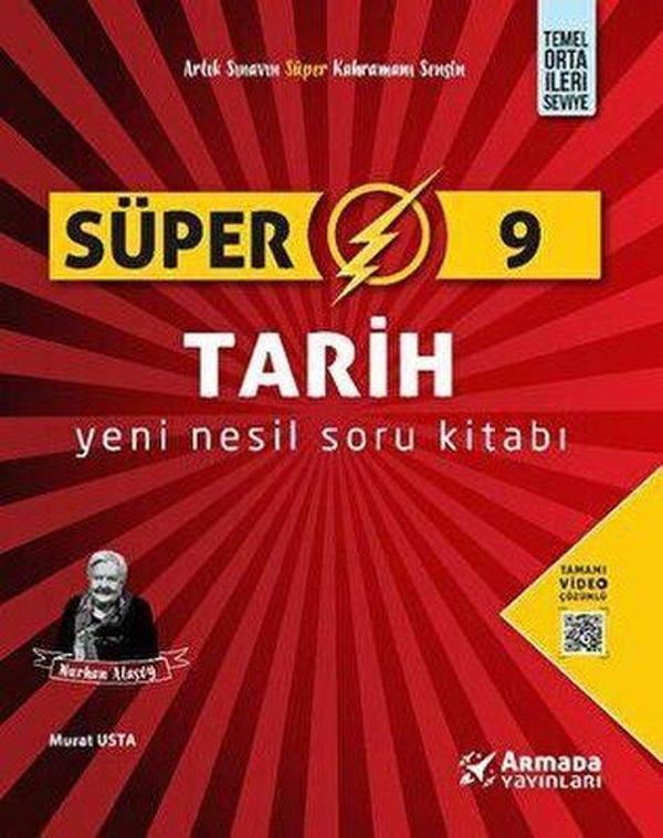 9. Sınıf Tarih Süper Yeni Nesil Soru Kitabı - Armada Yayınları - Image 1