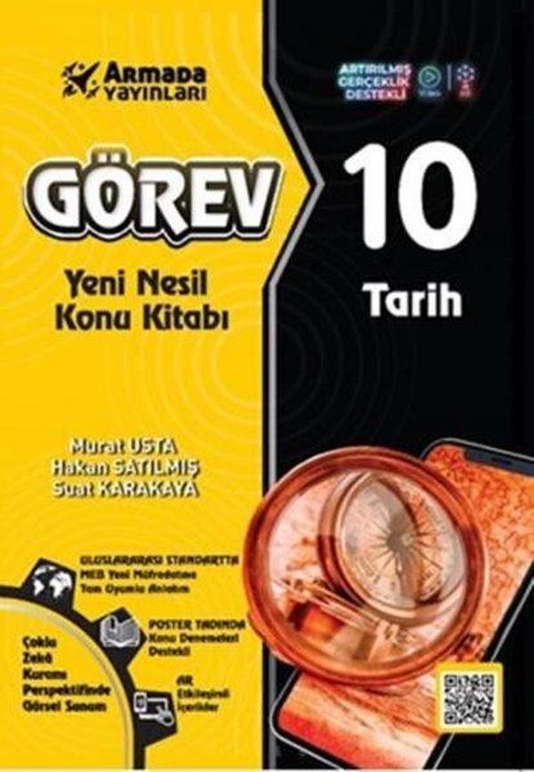 10. Sınıf Tarih Görev Yeni Nesil Konu Kitabı - Armada Yayınları - Image 1