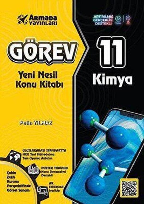 11. Sınıf Kimya Görev Yeni Nesil Konu Kitabı - Armada Yayınları - Image 1