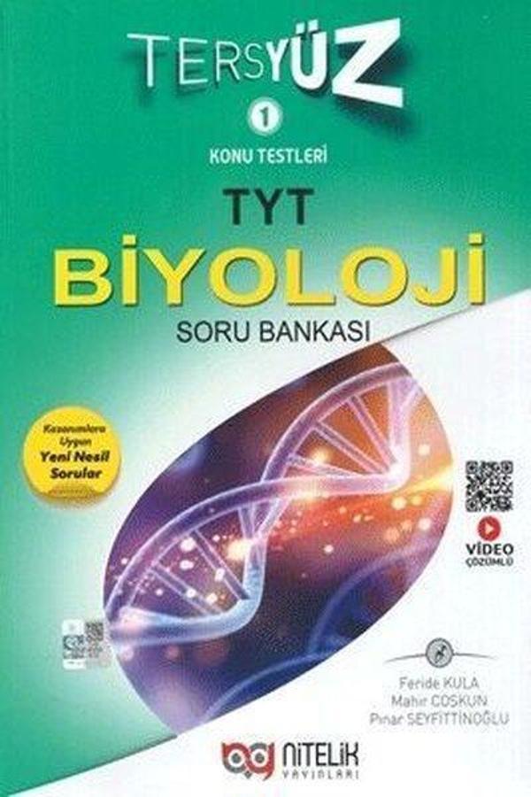 TYT Biyoloji Tersyüz Soru Bankası - Nitelik Yayınları - Image 1