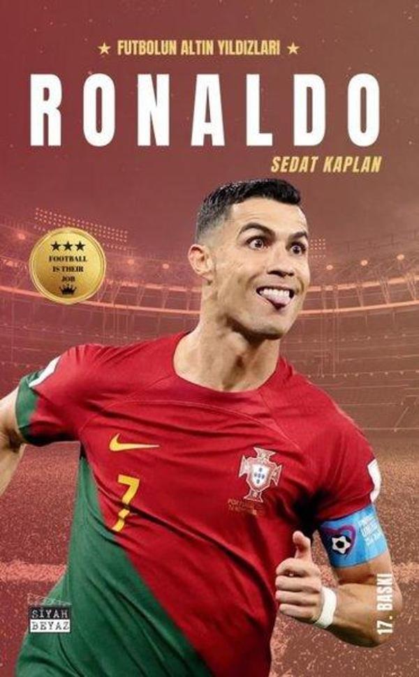 Ronaldo - Futbolun Altın Yıldızları - Siyah Beyaz - Image 1