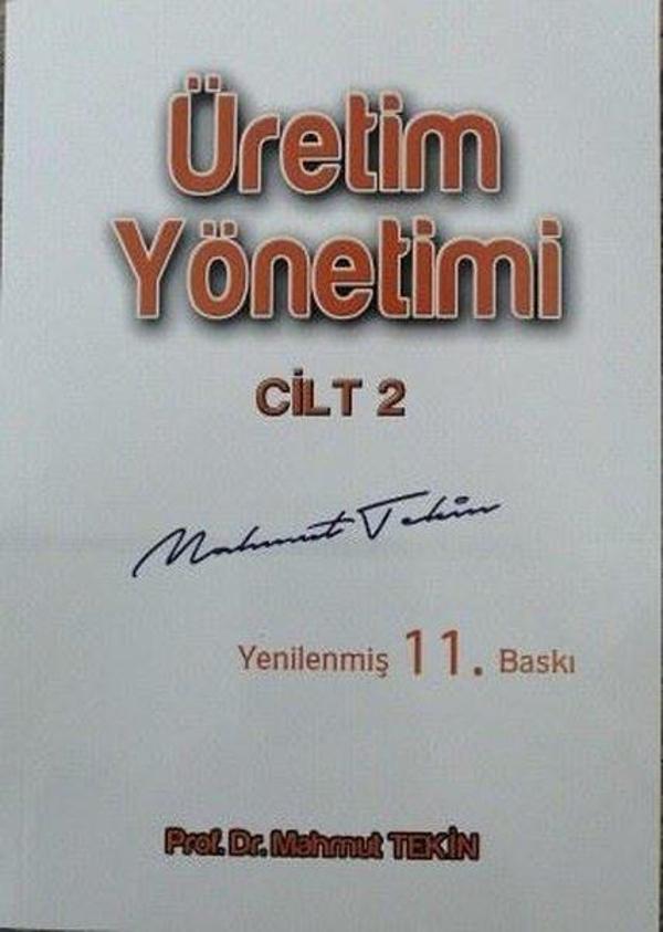 Üretim Yönetimi Cilt - 2 - Eğitim Yayınevi - Image 1
