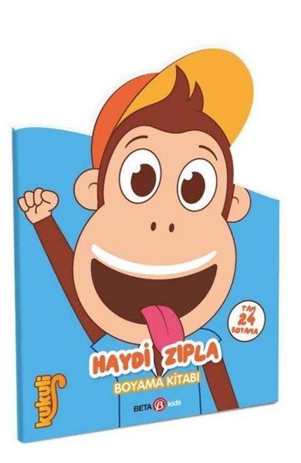 Kukuli - Haydi Zıpla Boyama Kitabı - Beta Kids - Image 1