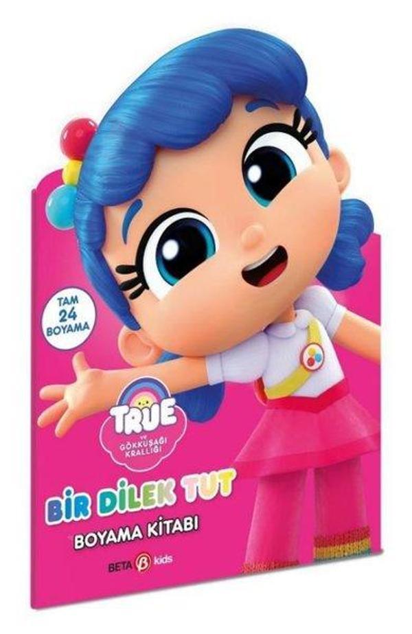 True - Bir Dilek Tut Boyama Kitabı - Beta Kids - Image 1