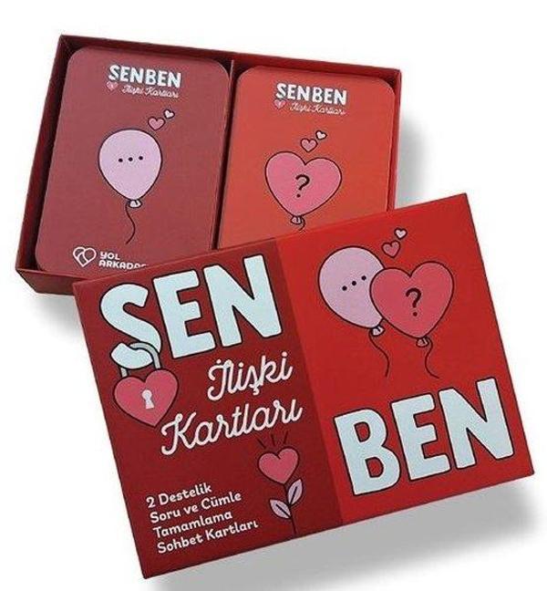 Sen Ben İlişki Kartları - 2 Destelik Soru ve Cümle Tamamlama Sohbet Kartları - Remzi Kitabevi - Image 1