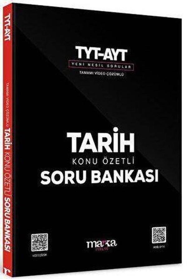 2025 TYT AYT Tarih Konu Özetli Yeni Nesil Soru Bankası Tamamı Video Çözümlü - Marka Yayınları - Image 1