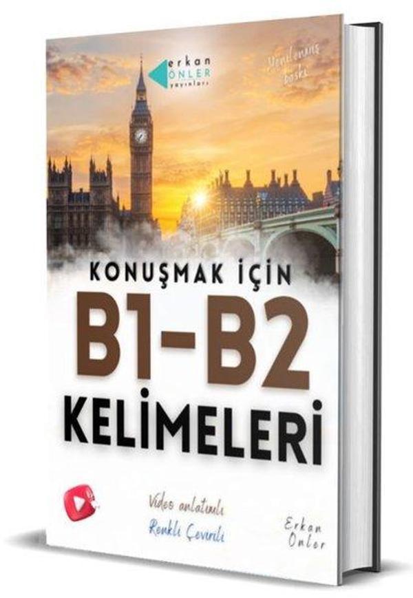 İngilizce Konuşmak İçin B1 - B2 Kelimeleri - Erkan Önler Yayınları - Image 1