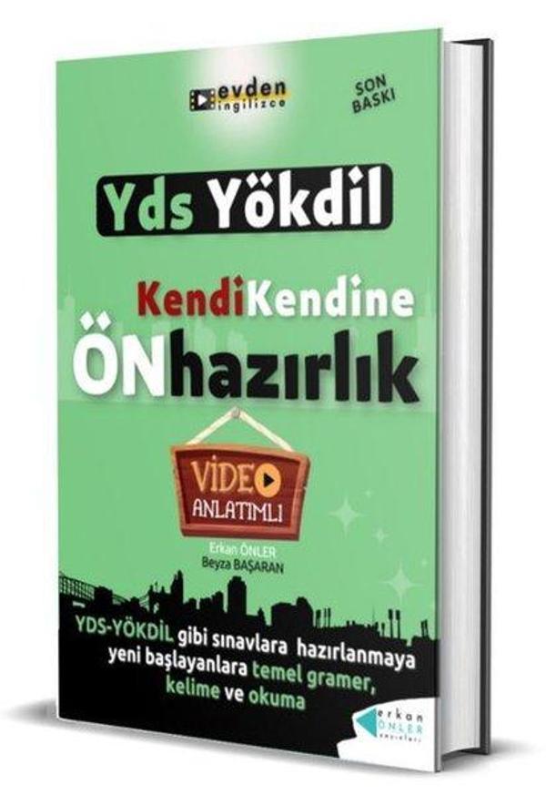 YDS Yökdil Kendi Kendine Ön Hazırlık - Video Anlatımlı - Erkan Önler Yayınları - Image 1