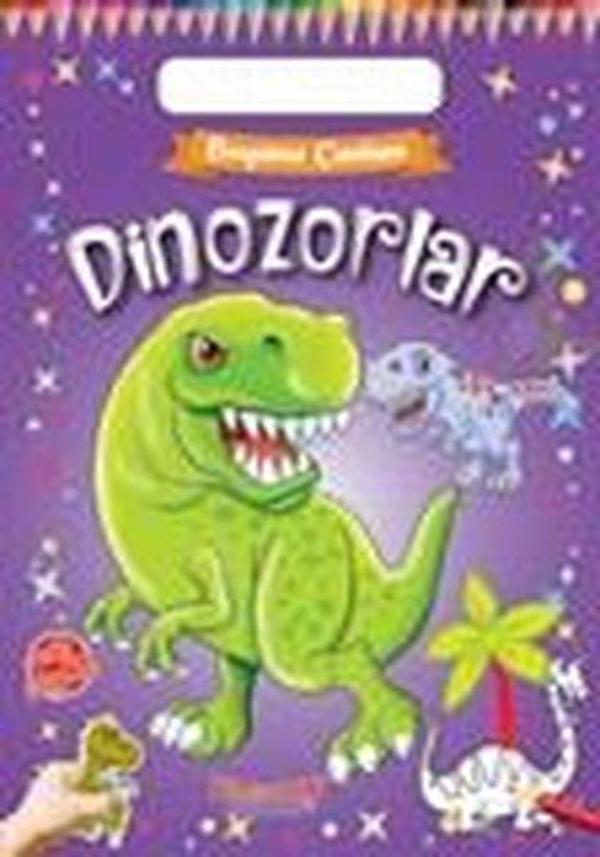 Dinozorlar - Boyama Çantam - Renkli Çıkartmalı - Yumurcak Yayınları - Image 1