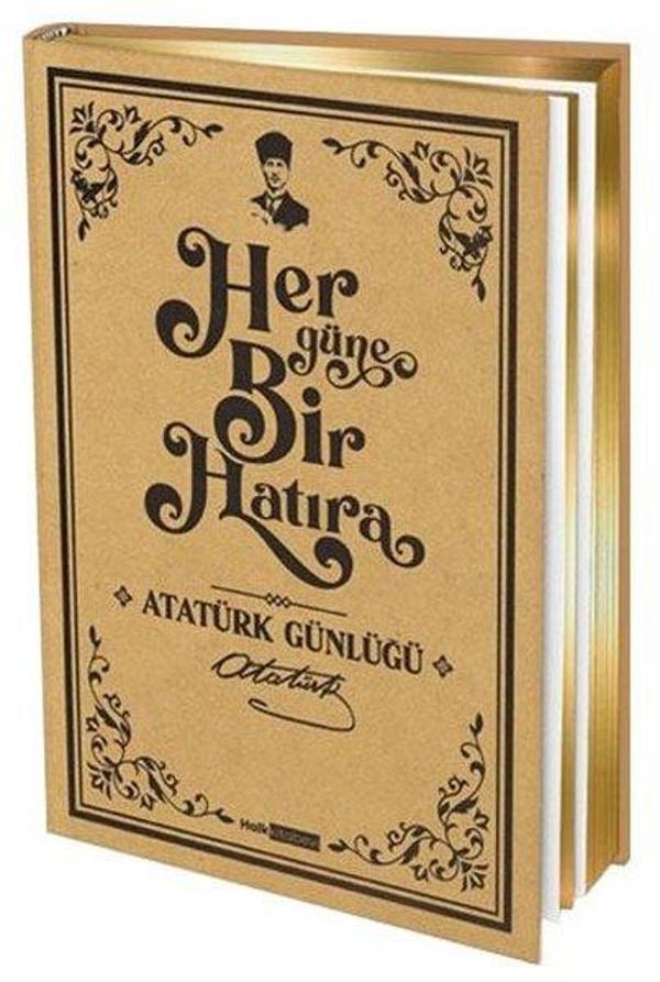 Her Güne Bir Hatıra - Atatürk Günlüğü A5 Boyutunda - Halk Kitabevi Yayınevi - Image 1