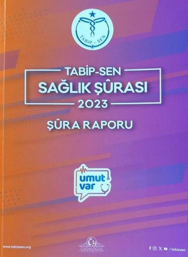 Tabip - Sen Sağlık Şurası 2023 - Şura Raporu - Cağaloğlu Yayınevi - Image 1