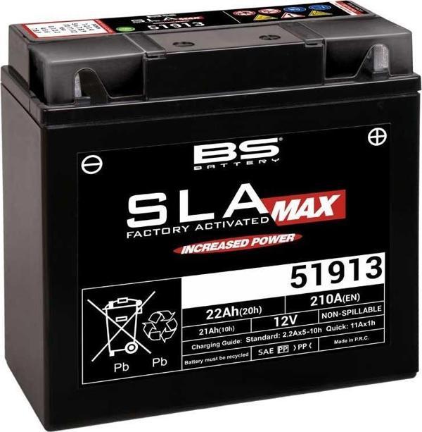 BS BATTERY 51913 SLA MAX BMW Motosiklet Aküsü SLA Tipi - Image 1