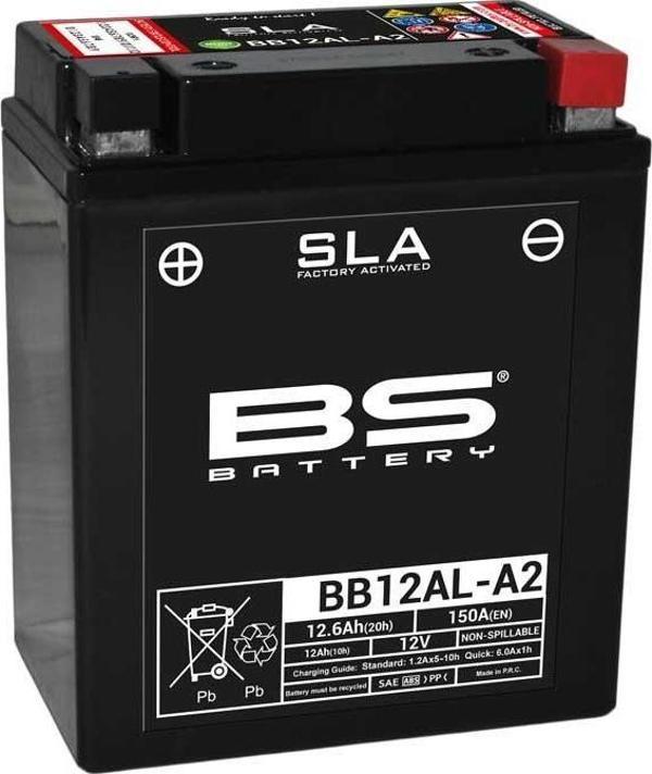 BS BATTERY BB12AL-A2 (SLA) Motosiklet Aküsü SLA Tipi - Image 1