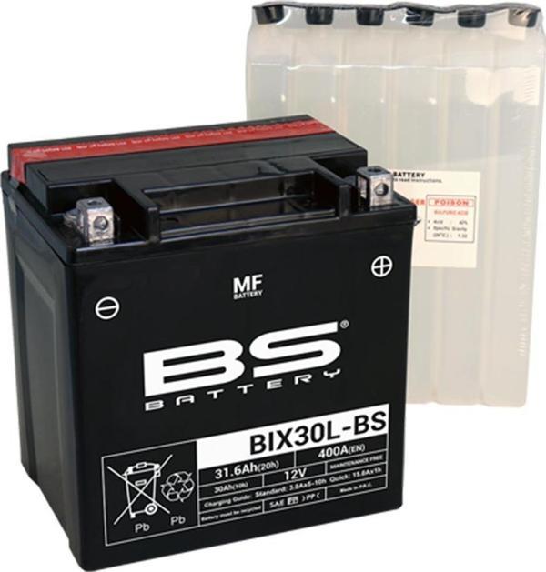 BS BATTERY BIX30L-BS Motosiklet Aküsü - Image 1