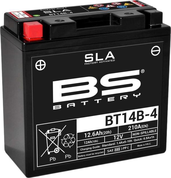 BS BATTERY BT14B-4 (SLA) Motosiklet Aküsü SLA Tipi - Image 1
