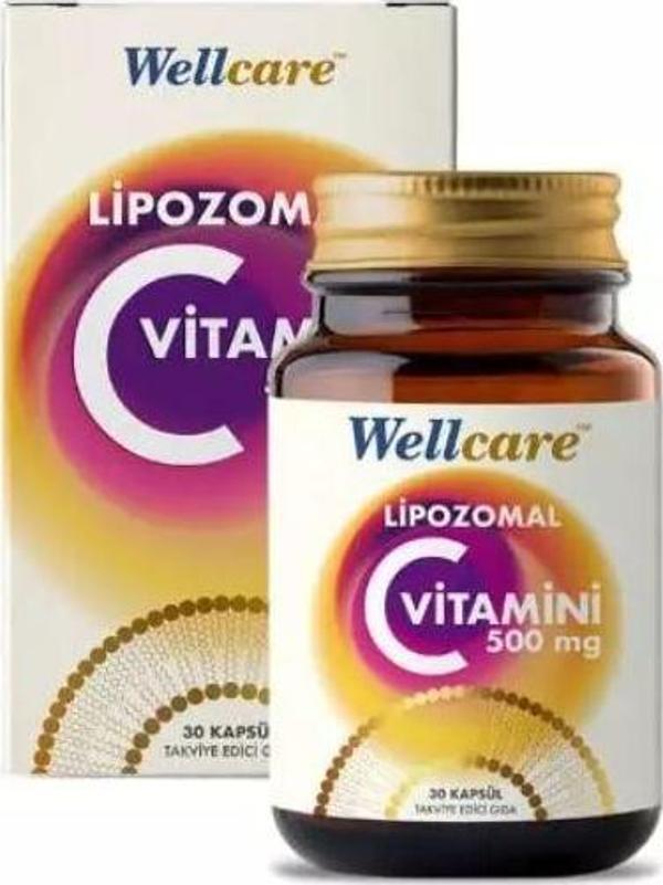 Wellcare Lipozomal C Vitamini 500 mg 30 Kapsül - Image 1