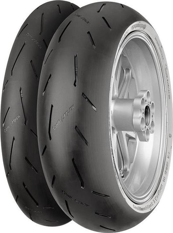 CONTINENTAL 190/55ZR17 75W TL ContiRaceAttack 2 Street - Image 1
