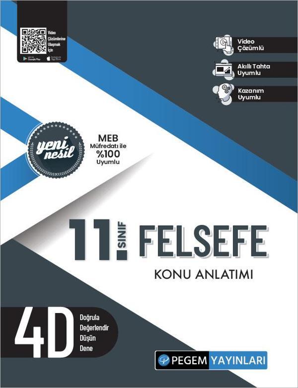 Pegem 11. Felsefe Konu Anlatımı - Pegem Akademi Yayıncılık - Image 1