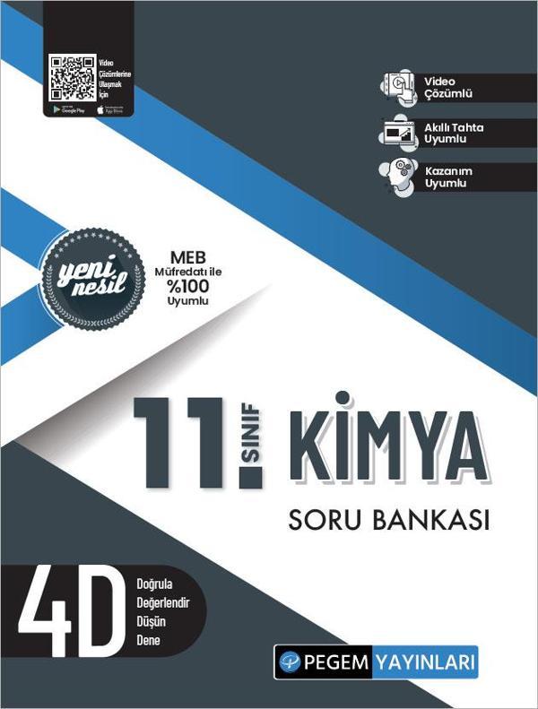 Pegem 11. Kimya Soru Bankası - Pegem Akademi Yayıncılık - Image 1