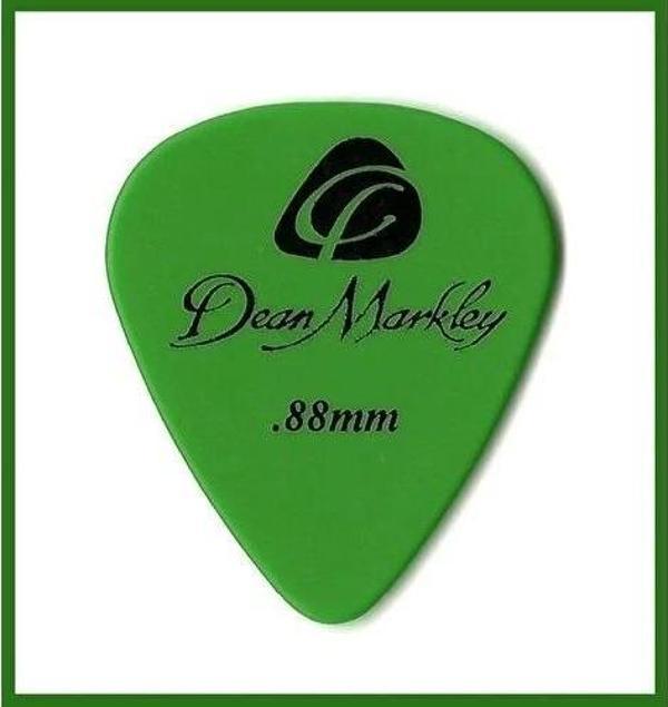 DEAN MARKLEY 33446 DELRİN GREEN 0.88 MM 6 PACK PENA - Image 1
