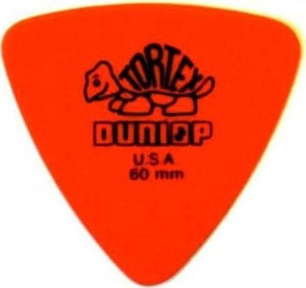 JİM DUNLOP 431R.60 TORTEX TRİANGLE .060 MM PENA - Image 1