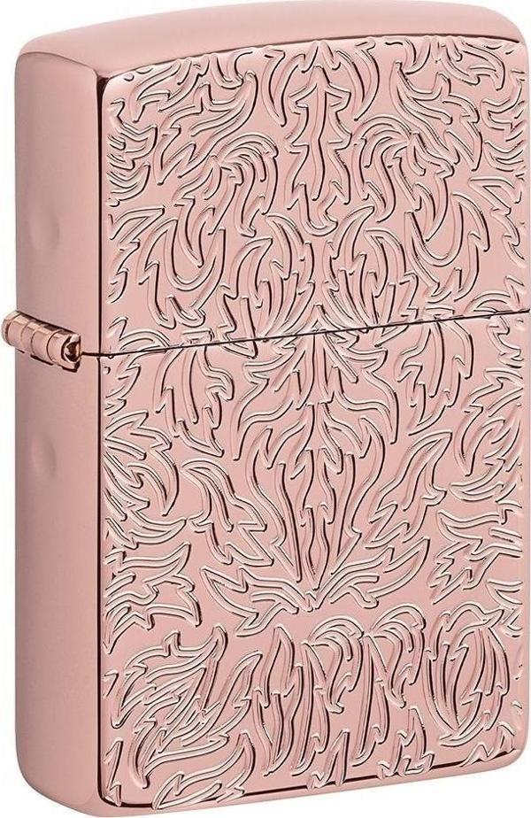 Zippo Çakmak 49703 Armor Carved Design - Image 1