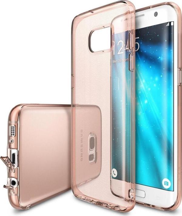 Ringke Air Galaxy S7 Edge ile Uyumlu Kılıf Rose Gold - Image 1