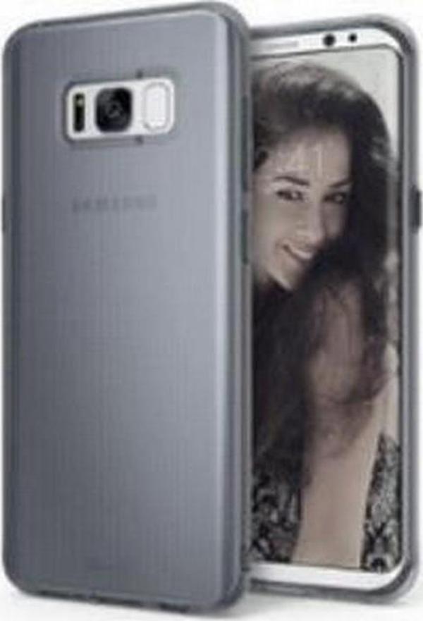Ringke Air Galaxy S8 ile Uyumlu Kılıf Smoke Black - Image 1