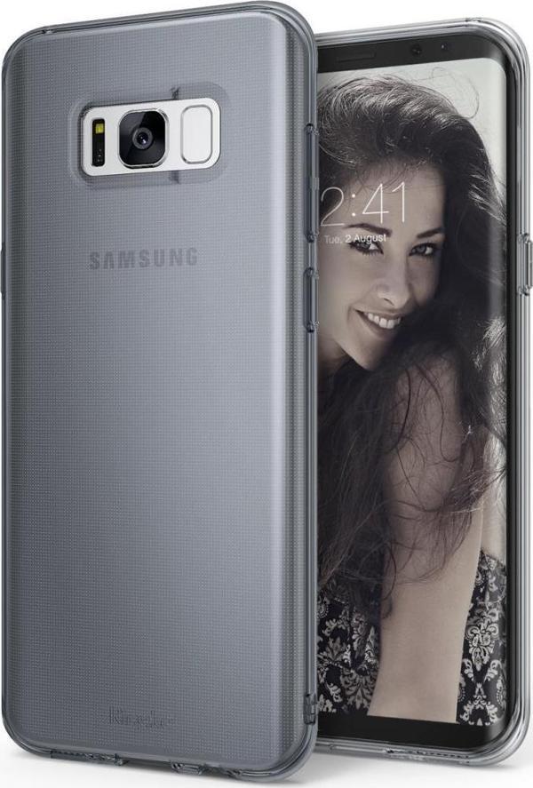 Ringke Air Galaxy S8 Plus ile Uyumlu Kılıf Smoke Black - Image 1