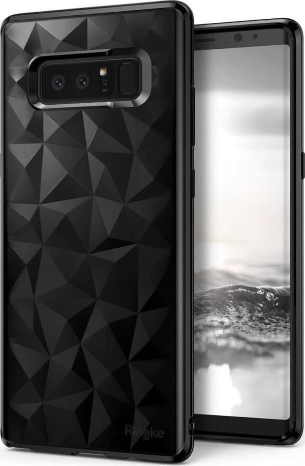 Ringke Air Prism 3D Elmas Yansıması Galaxy Note 8 ile Uyumlu KIlıf Ink Black - Image 1