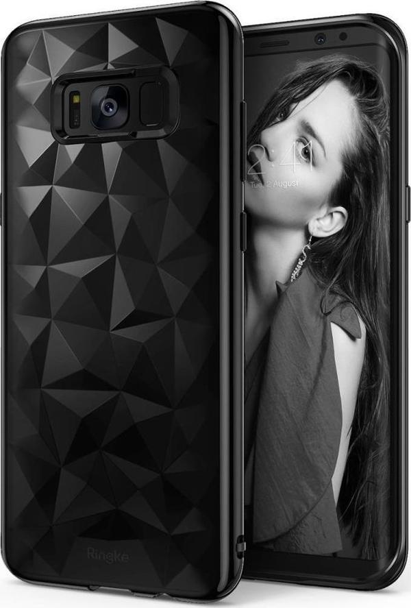 Ringke Air Prism 3D Elmas Yansıması Galaxy S8 Plus ile Uyumlu Kılıf Ink Black - Image 1
