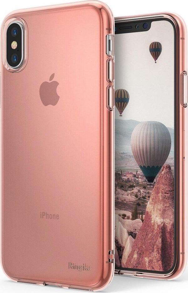Ringke Air iPhone XS ile Uyumlu KIlıf Rose Gold 1.04 mm - Image 1