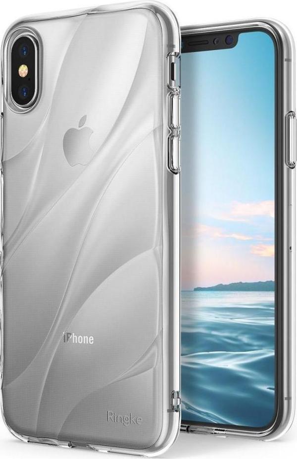Ringke Flow iPhone X ile Uyumlu KIlıf Crystal Clear - Image 1