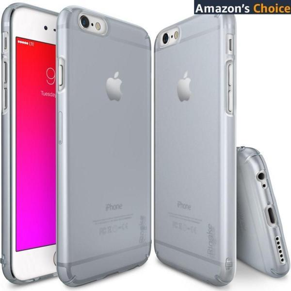 Ringke Slim Frost iPhone 6s Plus/ 6 Plus ile Uyumlu KIlıf Gray - Image 1